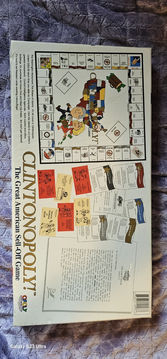 Clintonopoly The Great American Self-Off Game - photo 2