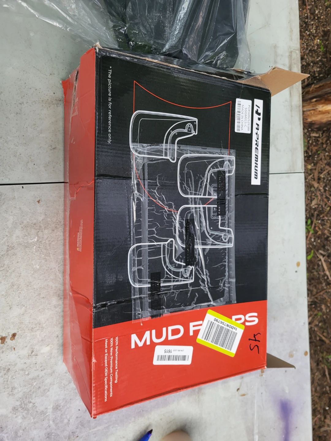 A-Premium Mud Flaps sggm015c