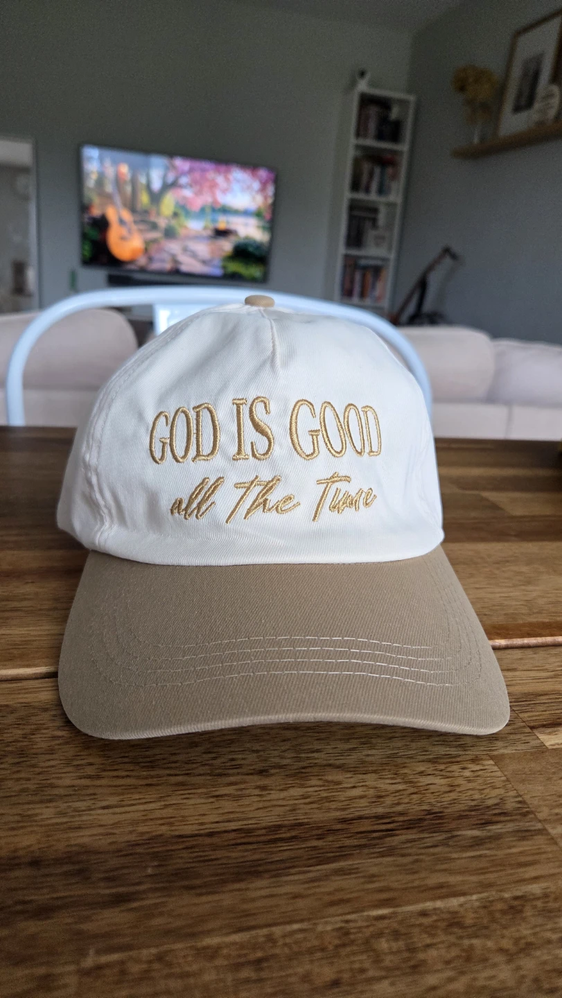 "God Is Good" Two-Tone Hat – Unisex *new - photo 2