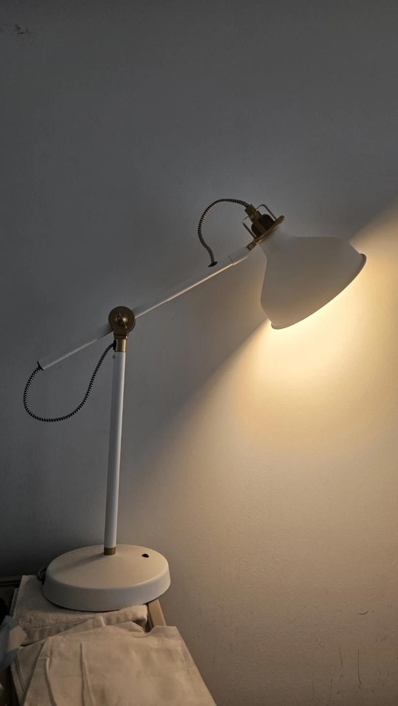 IKEA RANARP Work Lamp White