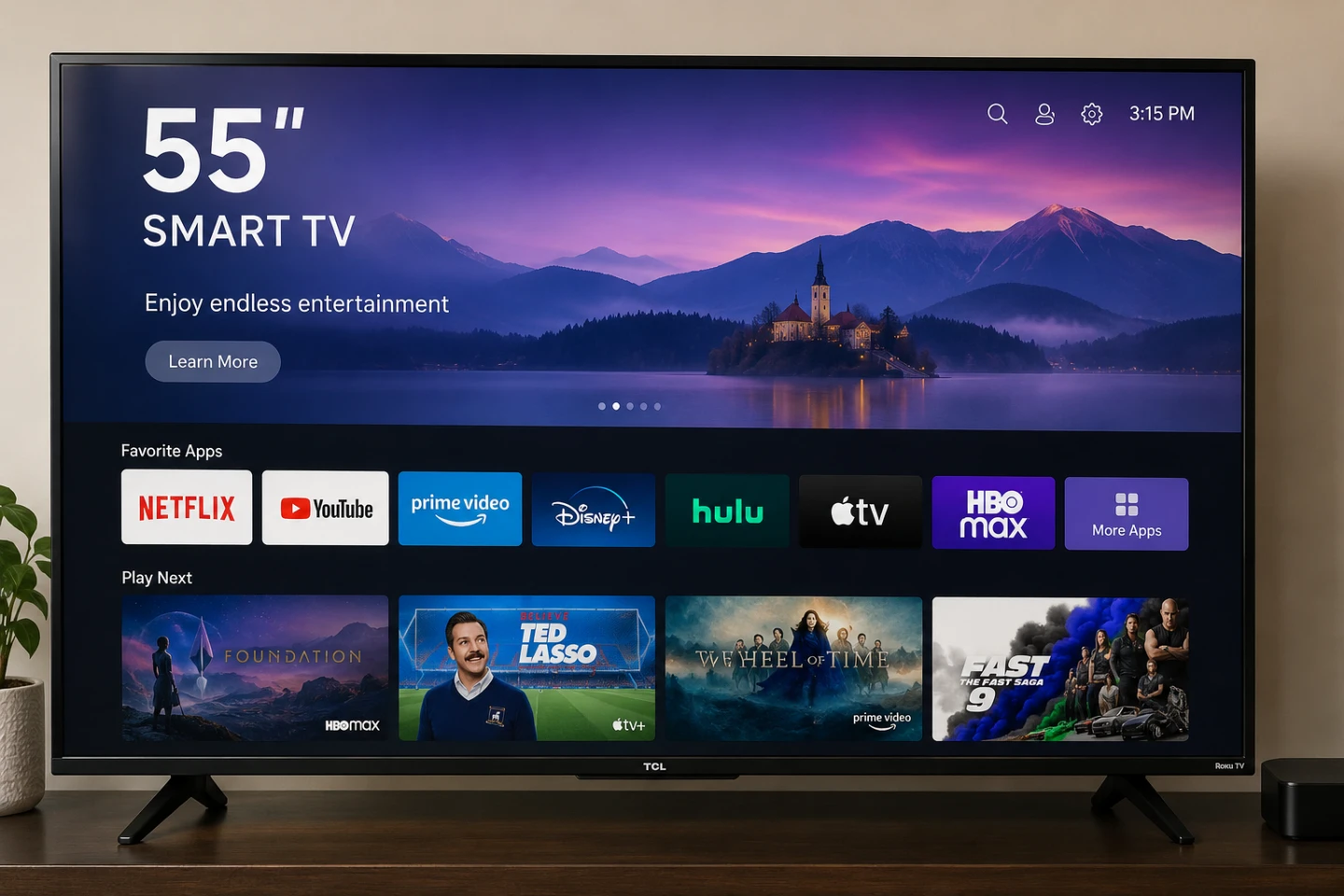 TCL 55" Smart TV