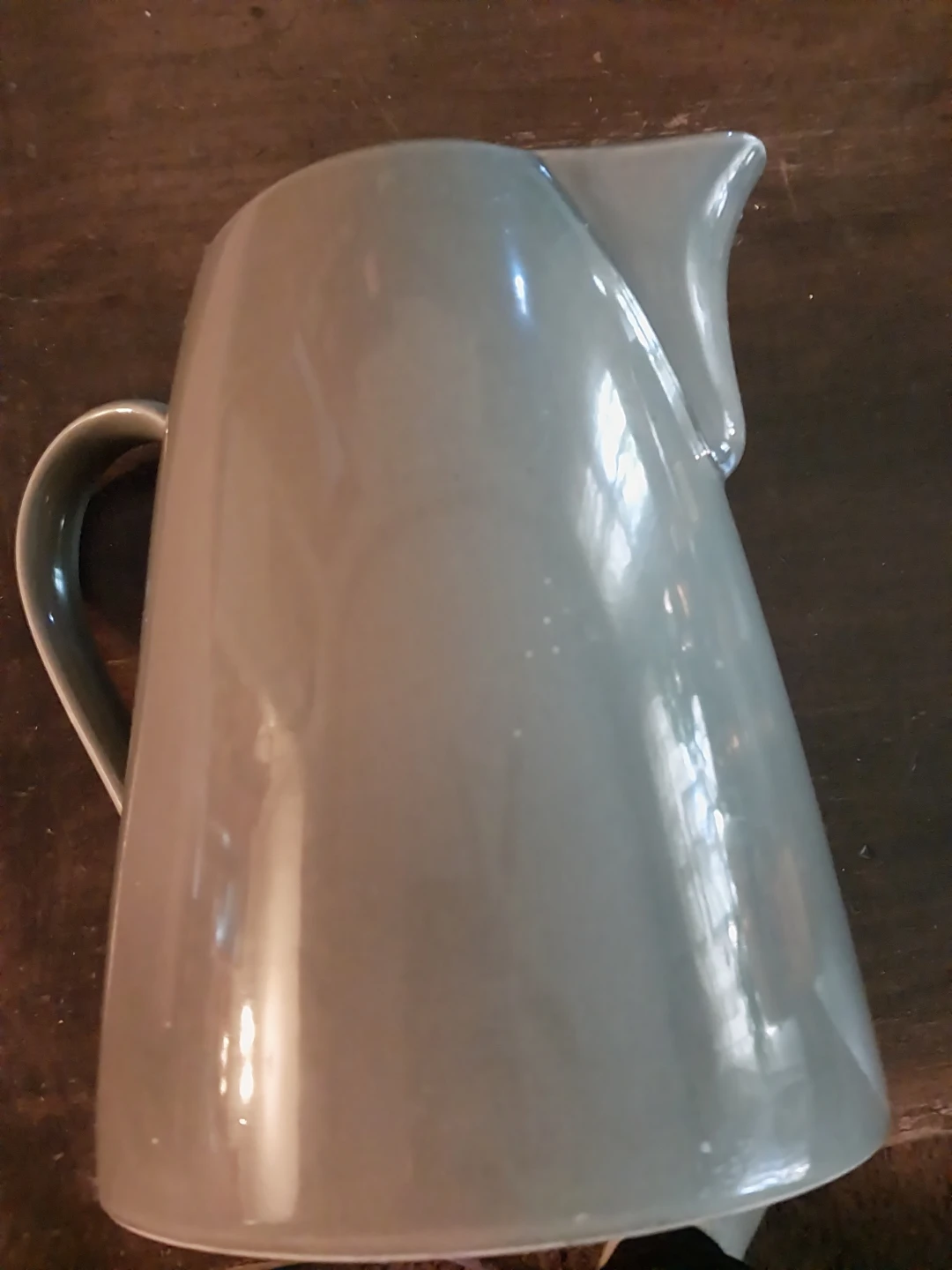Gray Ceramic Pitcher - photo 2