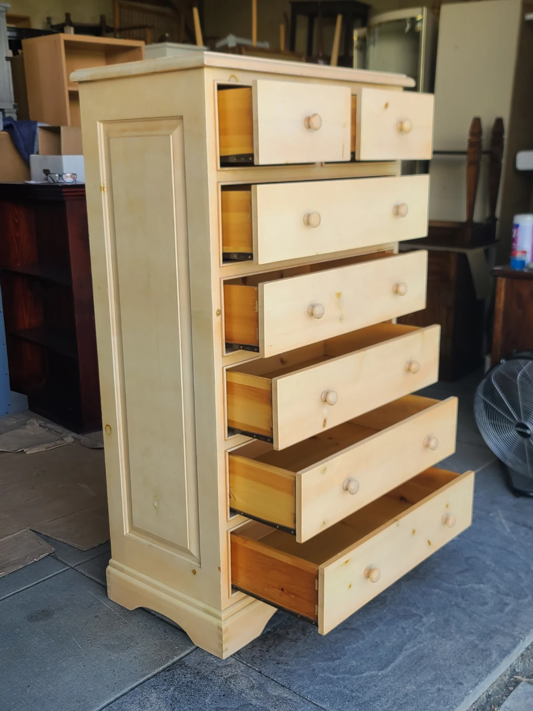 Pine 7-Drawer Dresser - photo 3