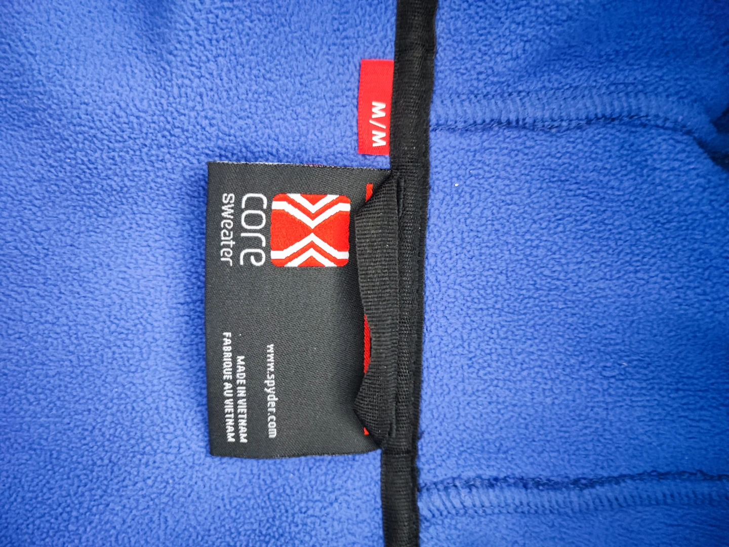 Spyder Core Sweater - Women's Medium Blue Full Zip Fleece Hoodie - photo 3
