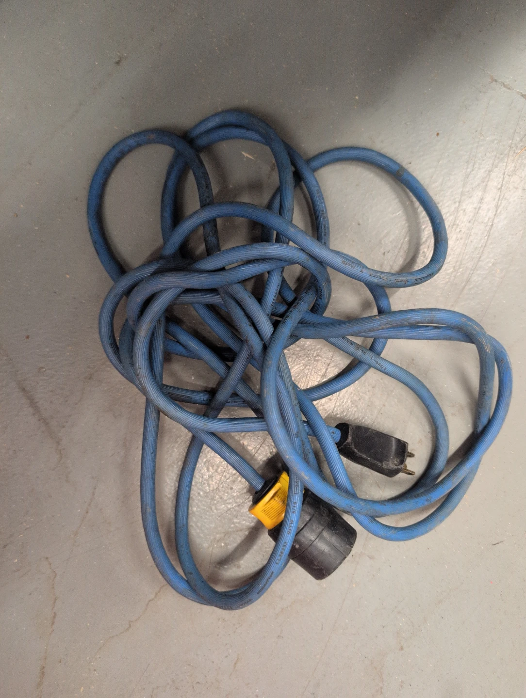 Blue Heavy Duty Extension Cord