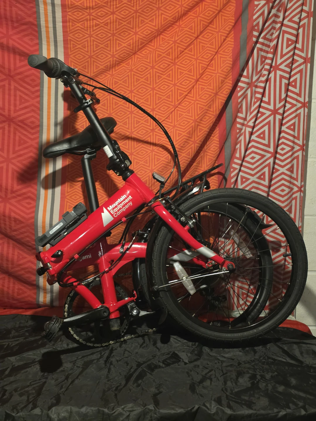 MEC Origami Folding Bicycle like new + $100 ABUS Lock - photo 4