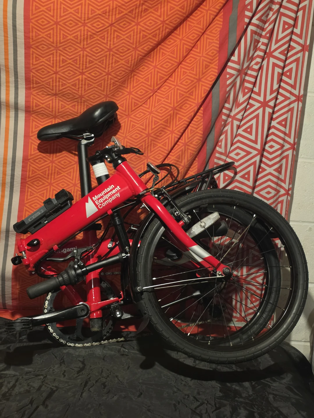 MEC Origami Folding Bicycle like new + $100 ABUS Lock - photo 5