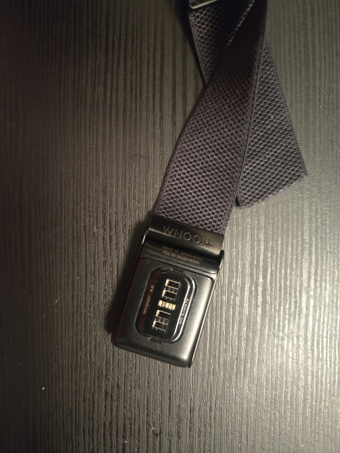 WHOOP 4.0 Strap – Dark Grey / Onyx (Strap Only)