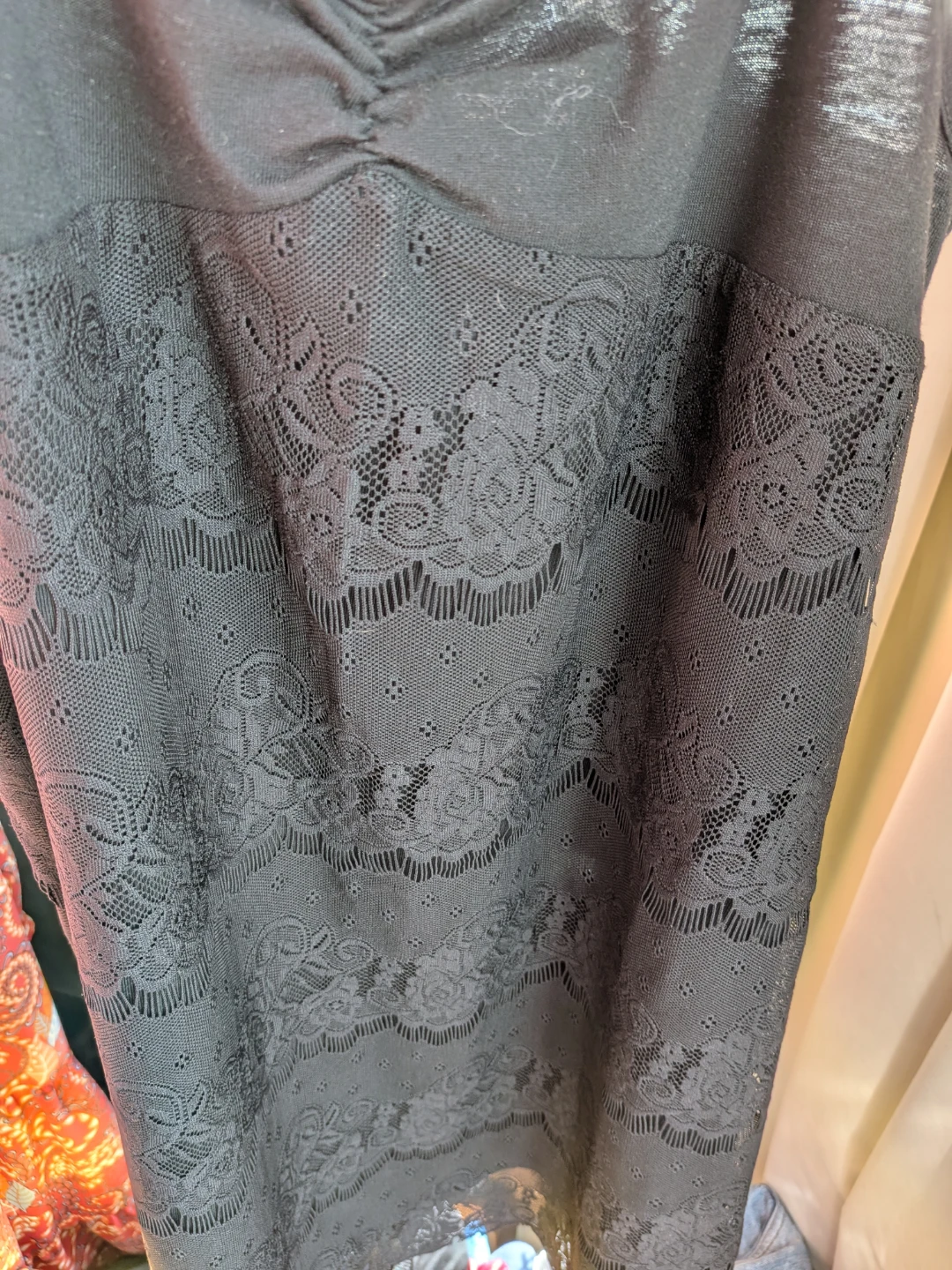 Black Lace Cami Dress - photo 2