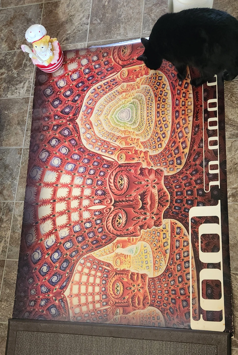 Rare 2006 Tool 10,000 Days Poster Alex Grey Net of Being 40x60