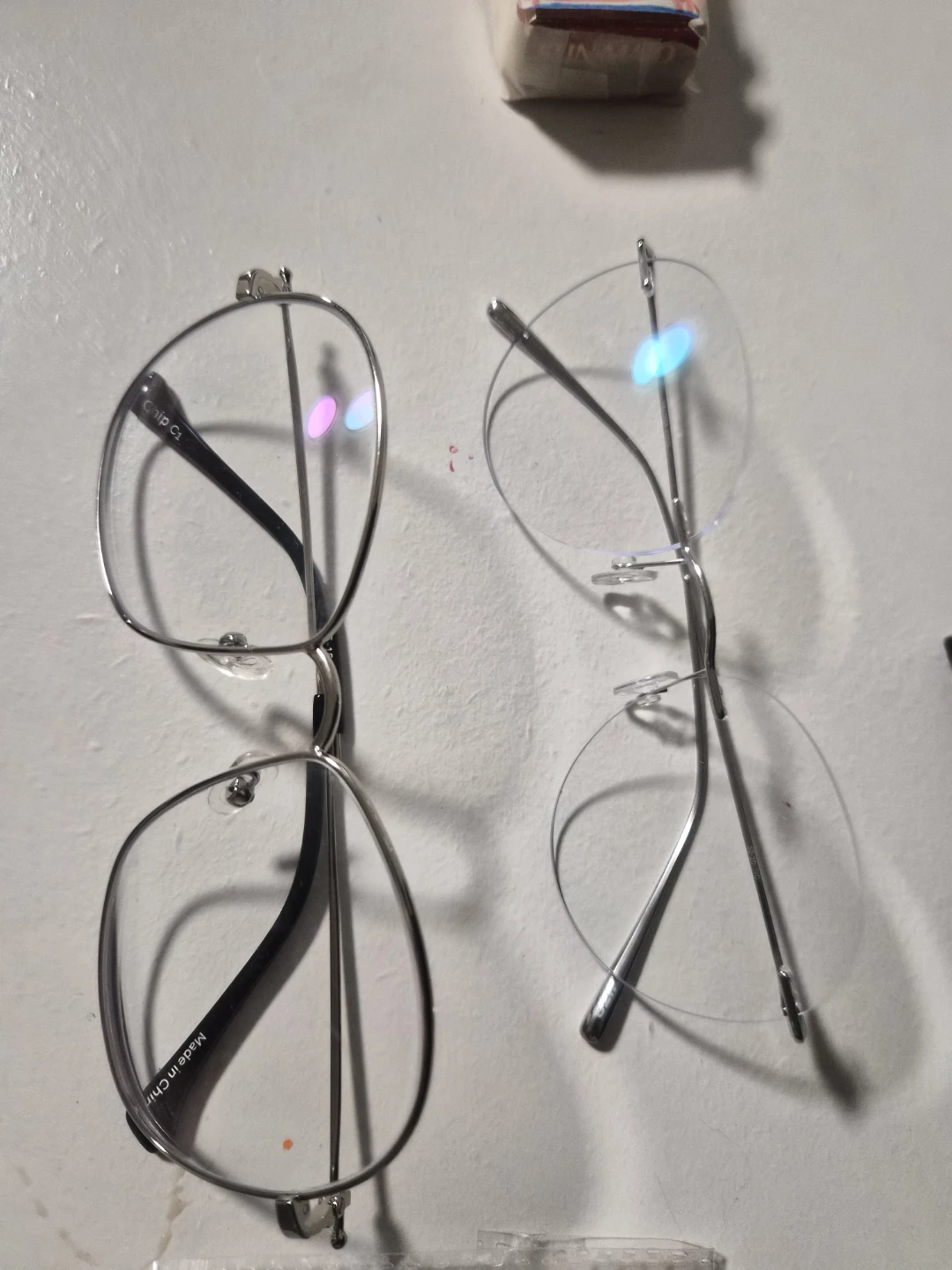 Clear Rimless and Semi-Rim Glasses