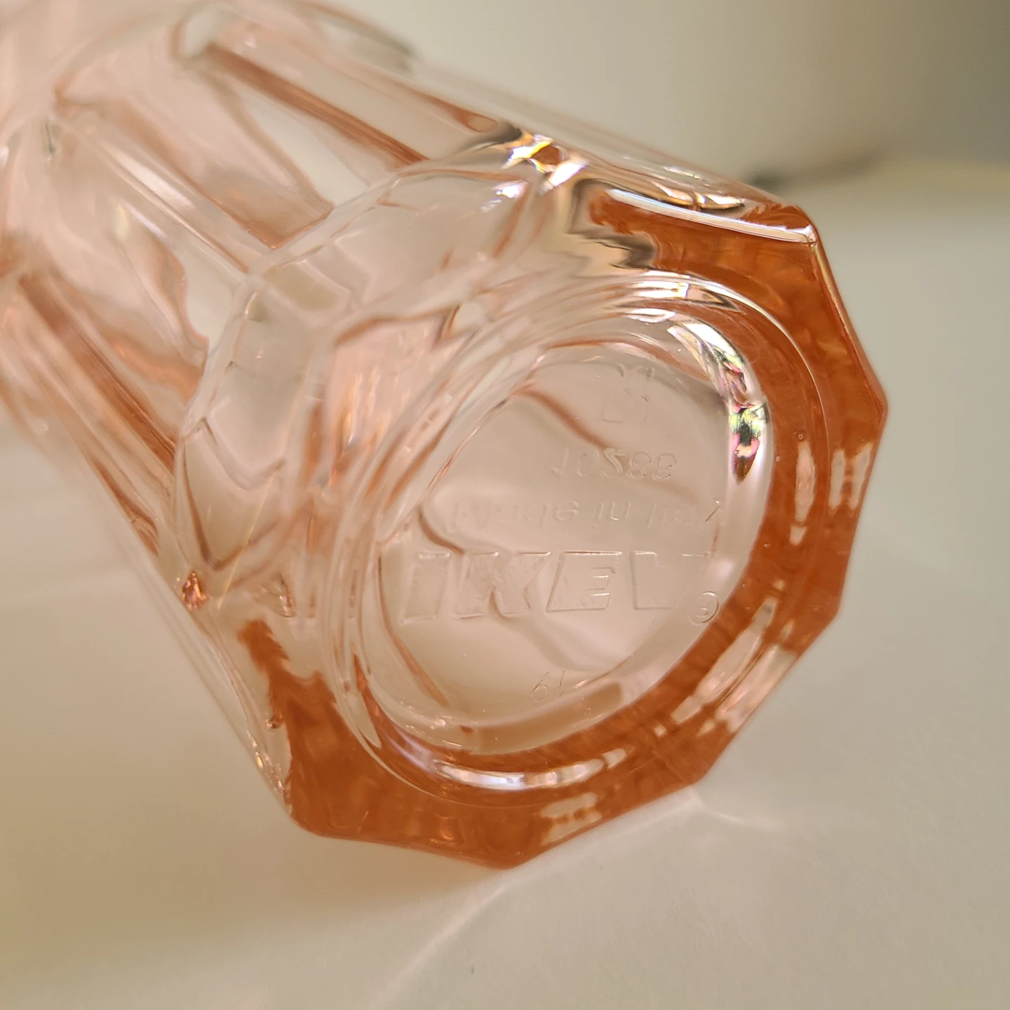 IKEA Pink Tumbler Glasses - Set of 6 - photo 4