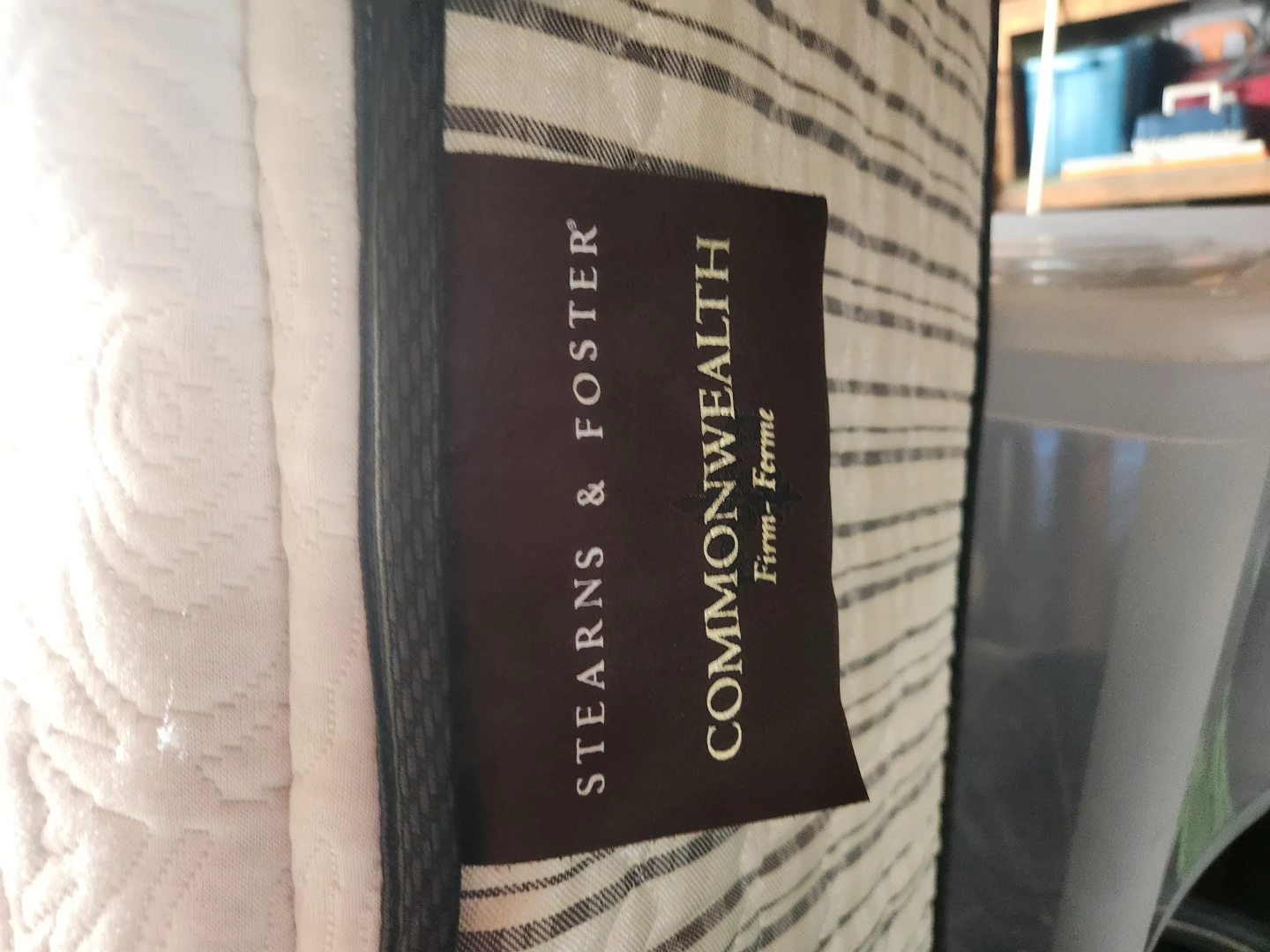Stearns & Foster Commonwealth Firm-Ferme Queen Mattress