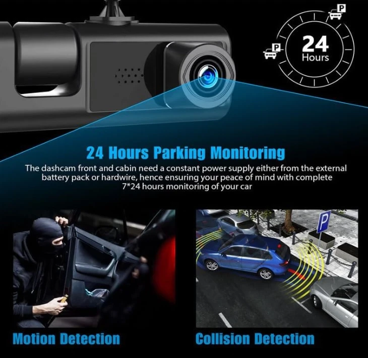 Dual Dash Cam 1080P HD - brand new in box - photo 3