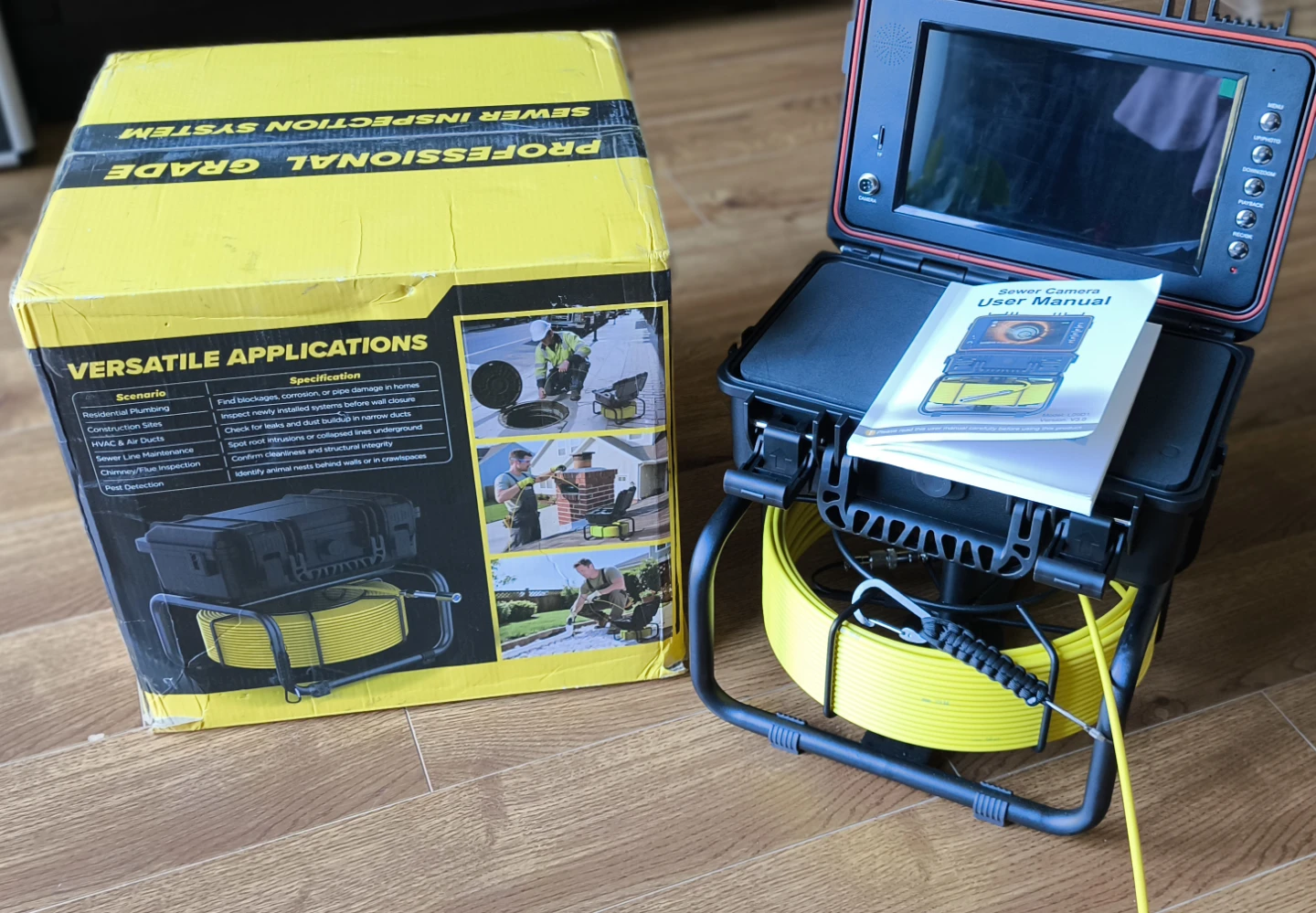 Professional Grade Sewer Inspection Camera System - photo 2