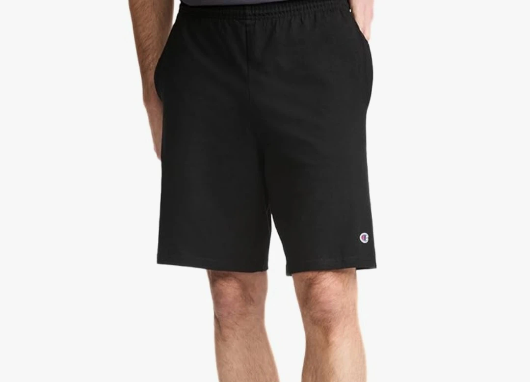New 4xl Champion Black Sweat Shorts - photo 2