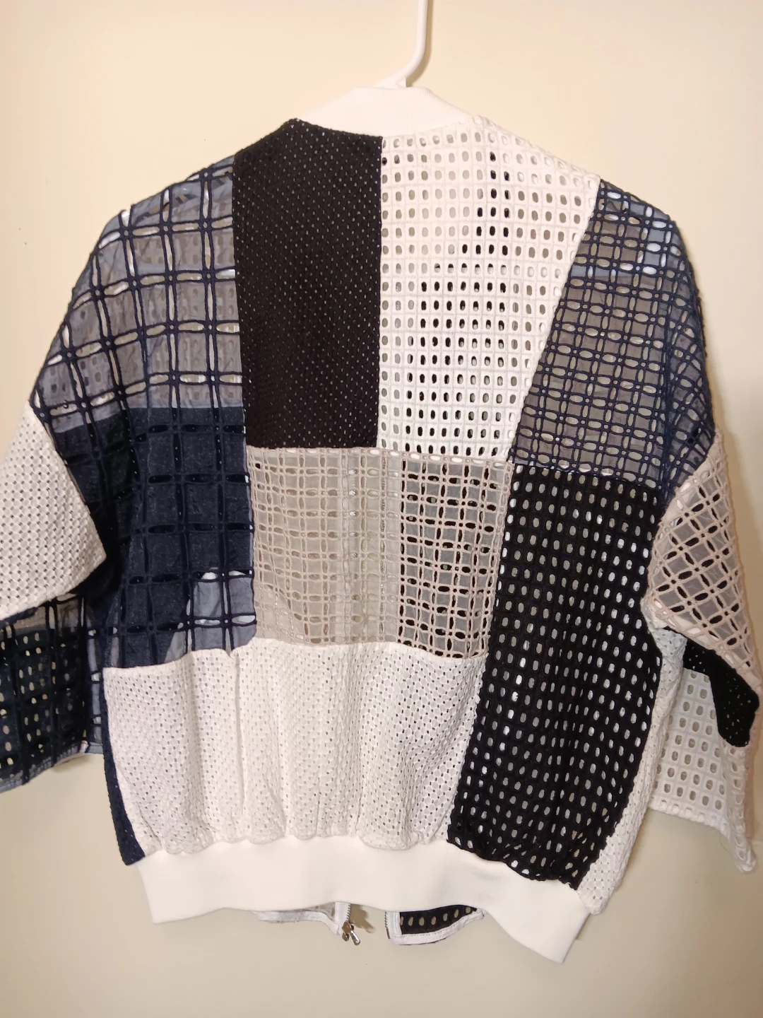 31Philip  Kim Patchwork   Bomber Jacket - photo 2