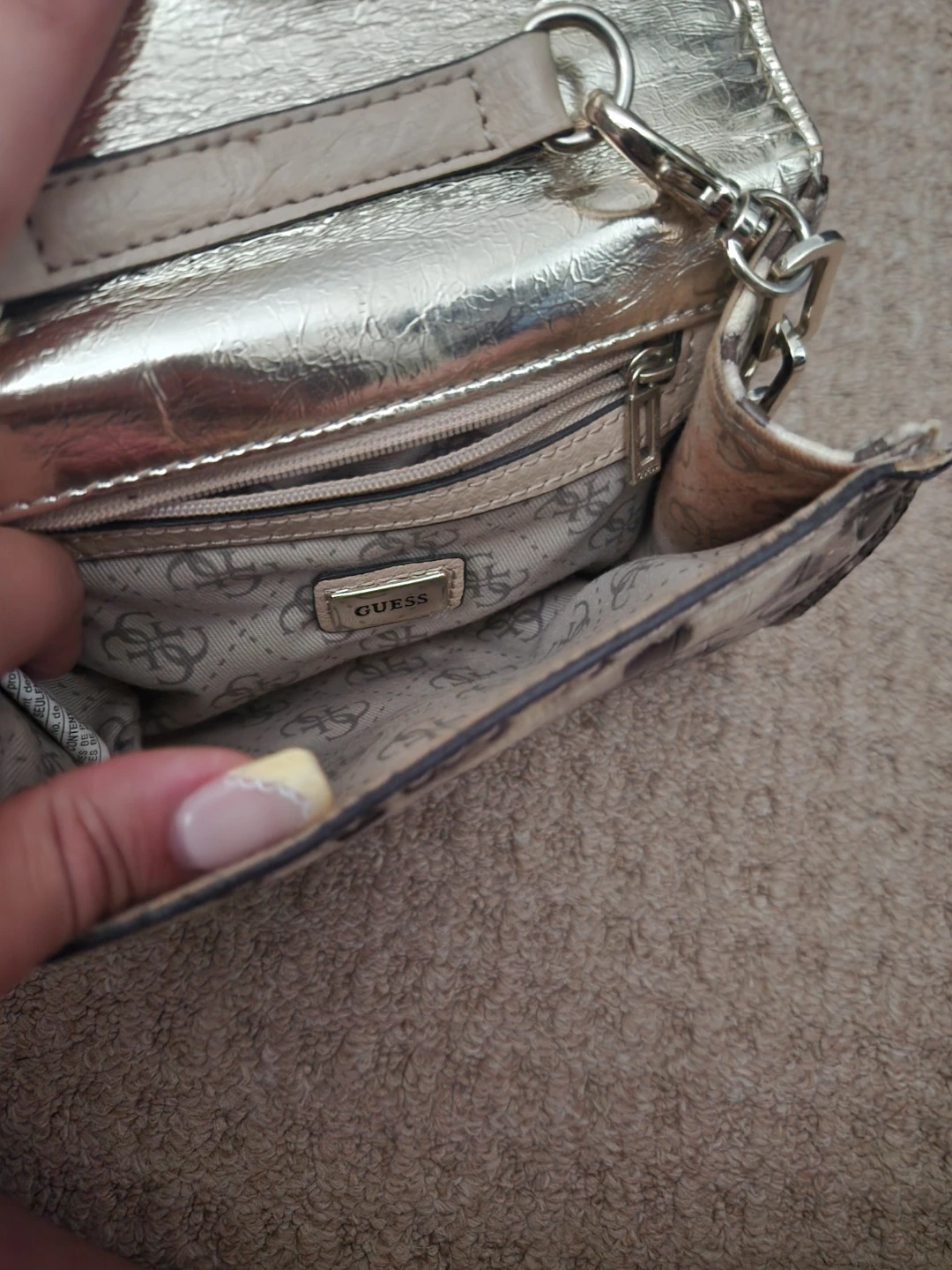 Guess leopard print crossbody bag - photo 3