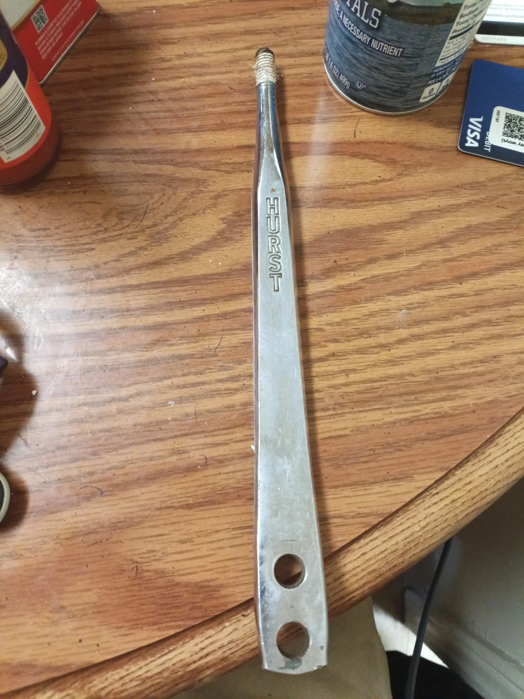 Hurst Chrome Shift Lever Rod