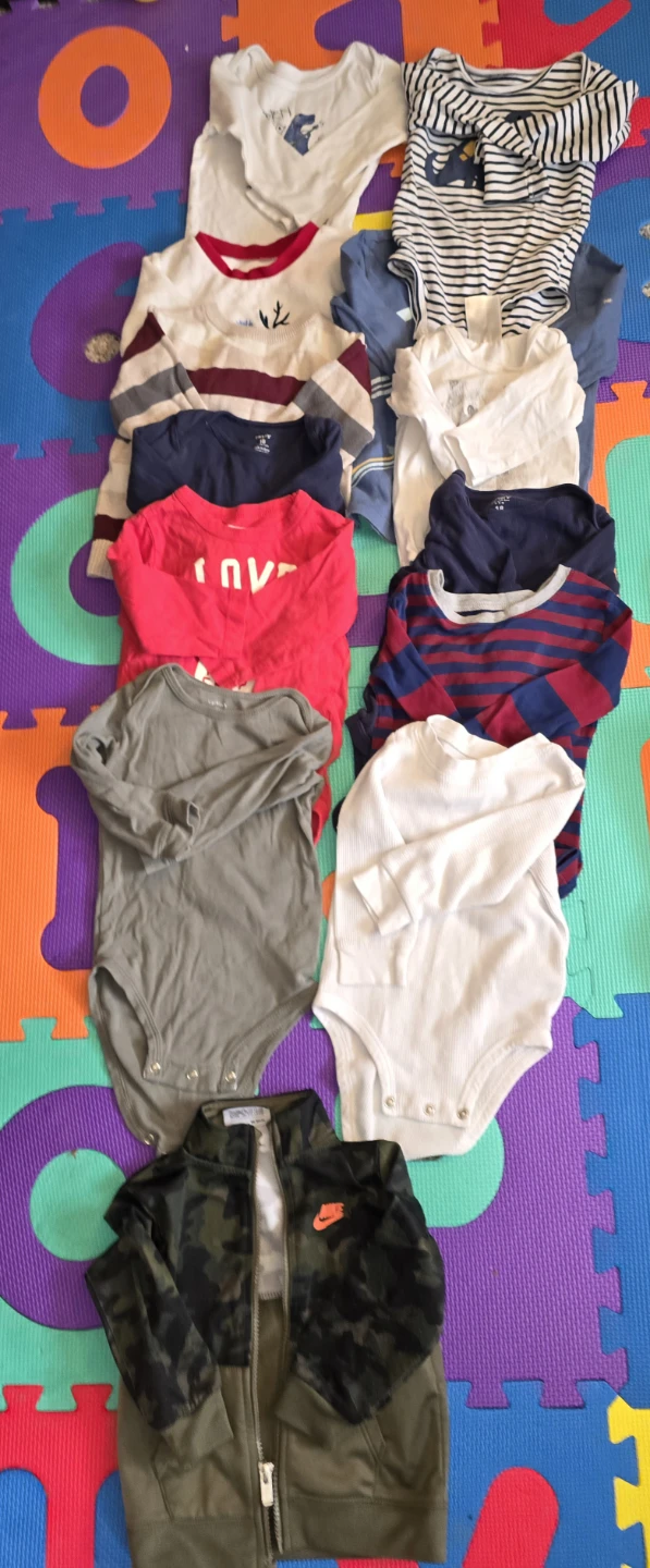 Mixed Boys' Clothing Bundle - Tops, Shorts, and Sleepwear - photo 3