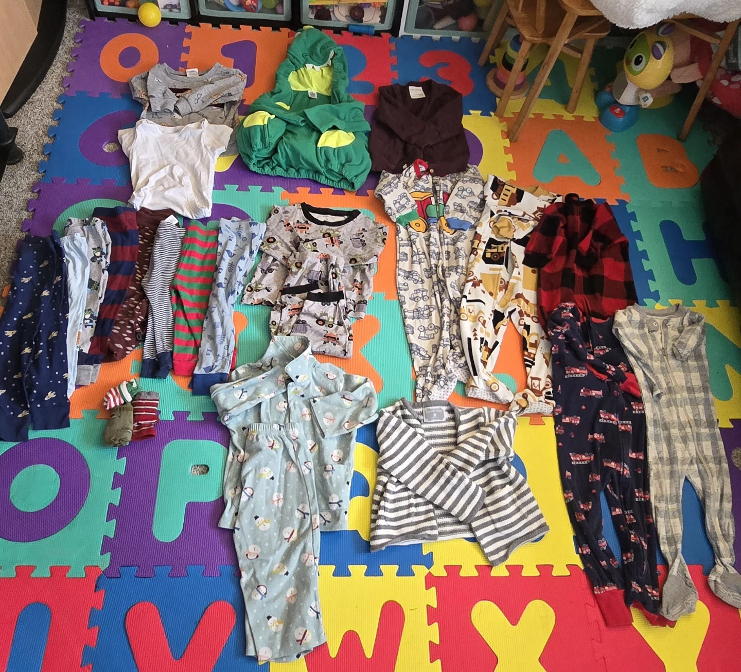 Mixed Boys' Clothing Bundle - Tops, Shorts, and Sleepwear - photo 5