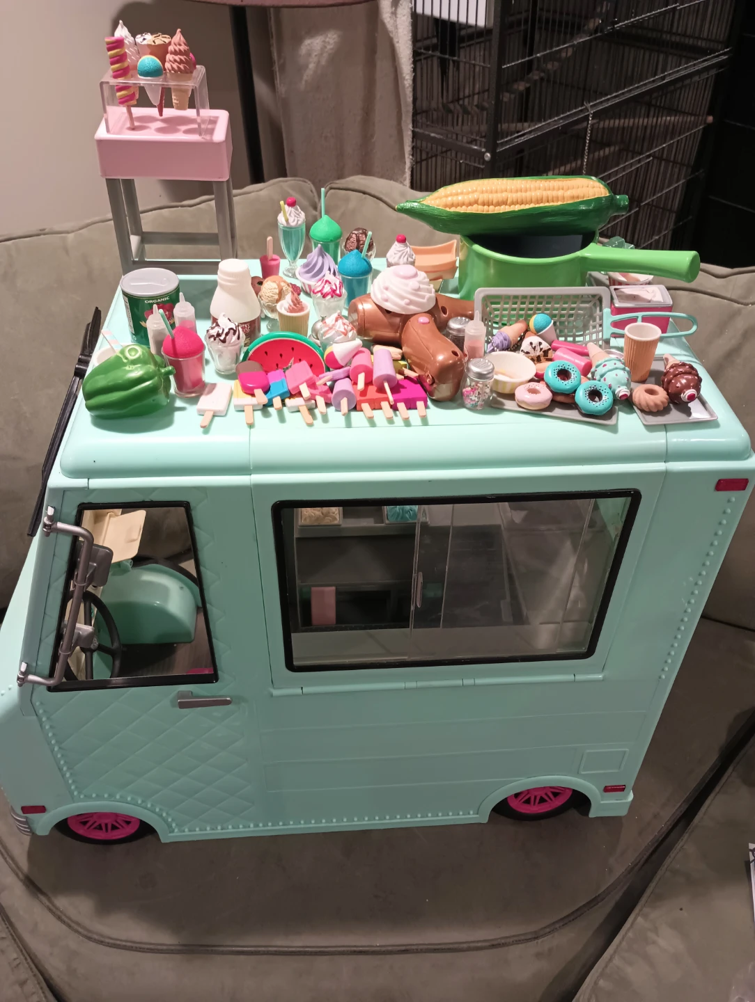 Ice Cream Truck Playset with Accessories