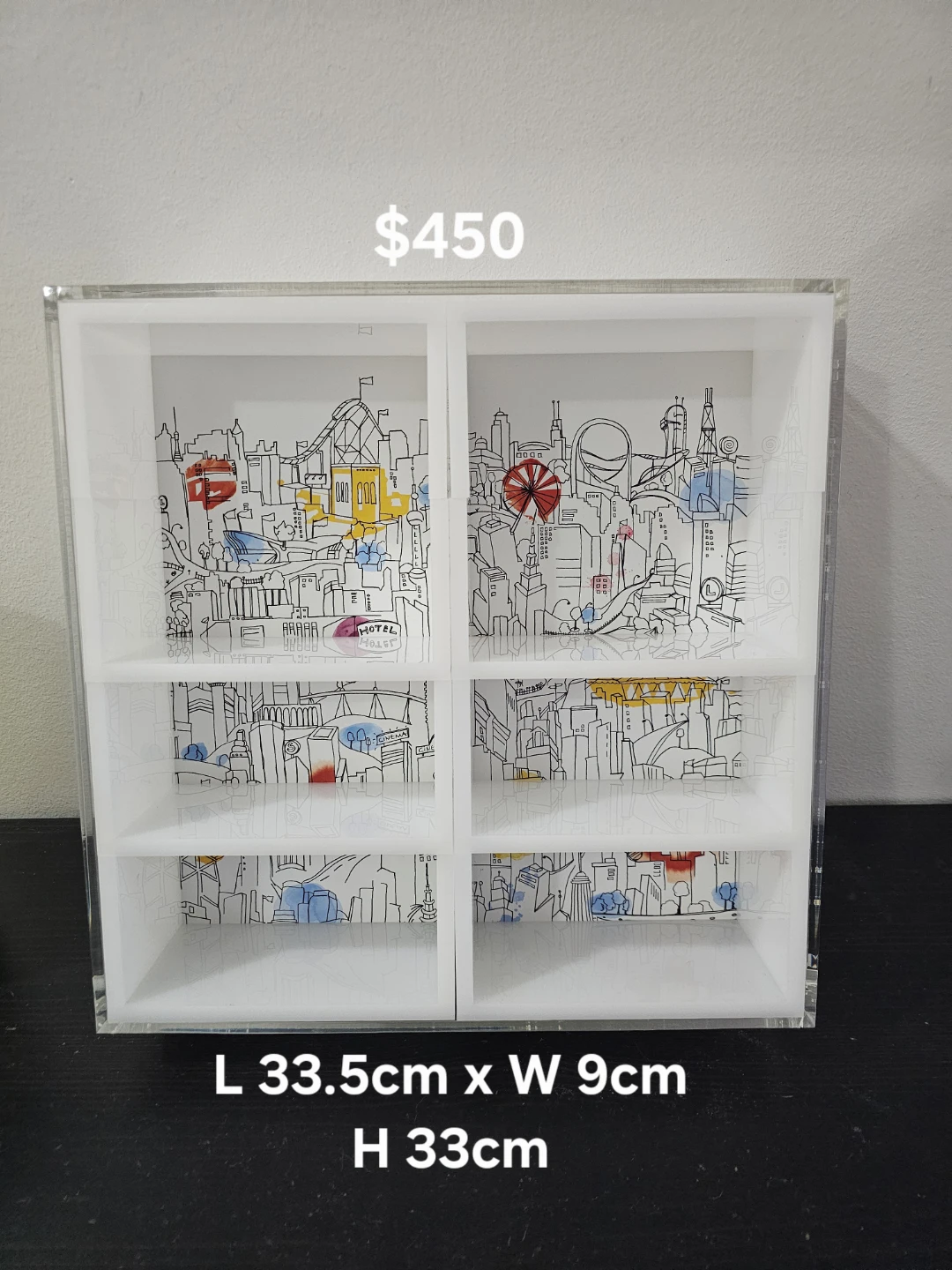Swarovski Official Acrylic Lovelots Display Shelf