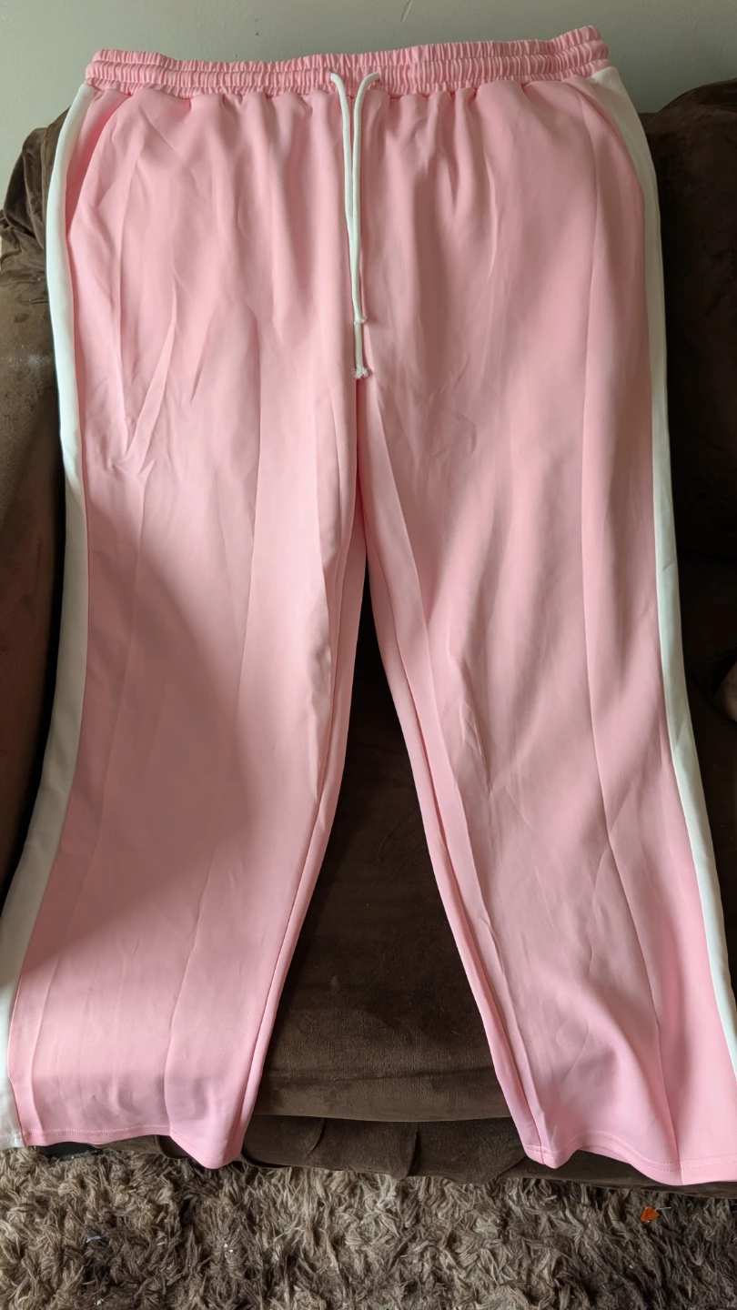 Pink and White Tracksuit Set - photo 3