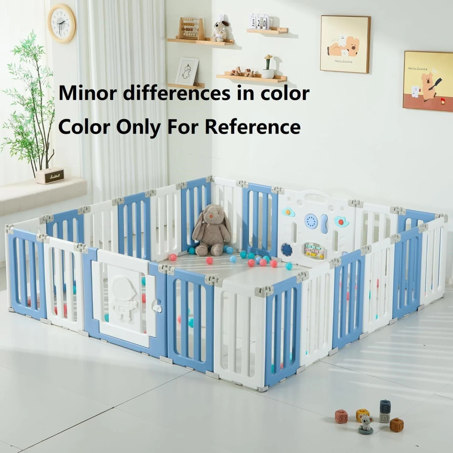 Baby Play Pen 22 Panels Toddler Safety Fence