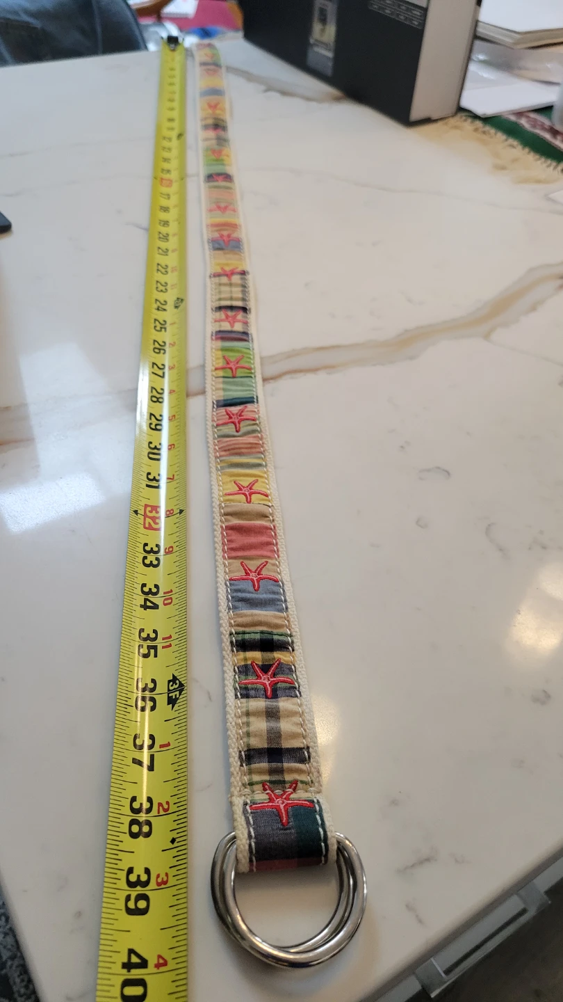 J. Crew Fabric Belt with Starfish Pattern - photo 2
