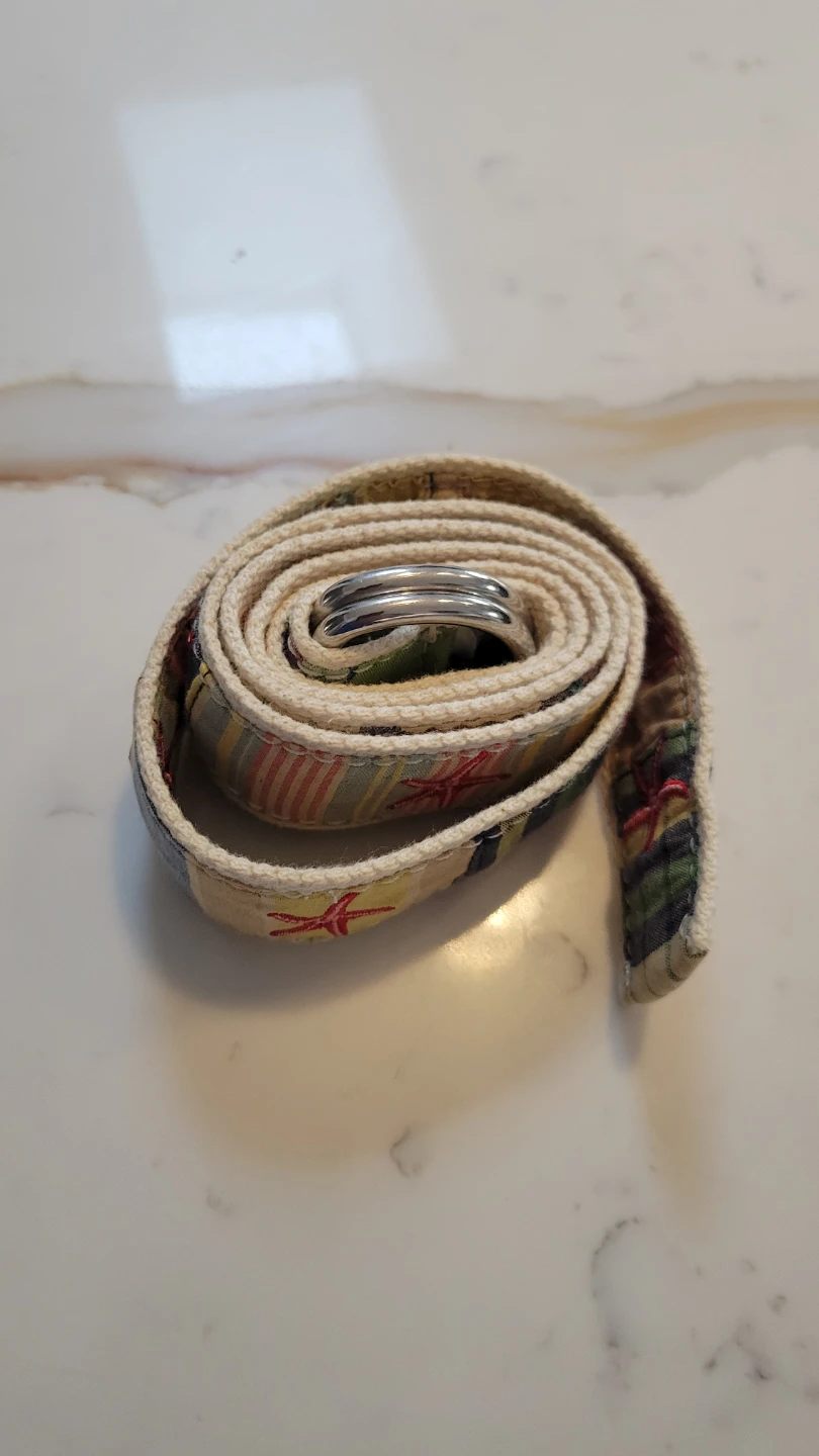 J. Crew Fabric Belt with Starfish Pattern - photo 3