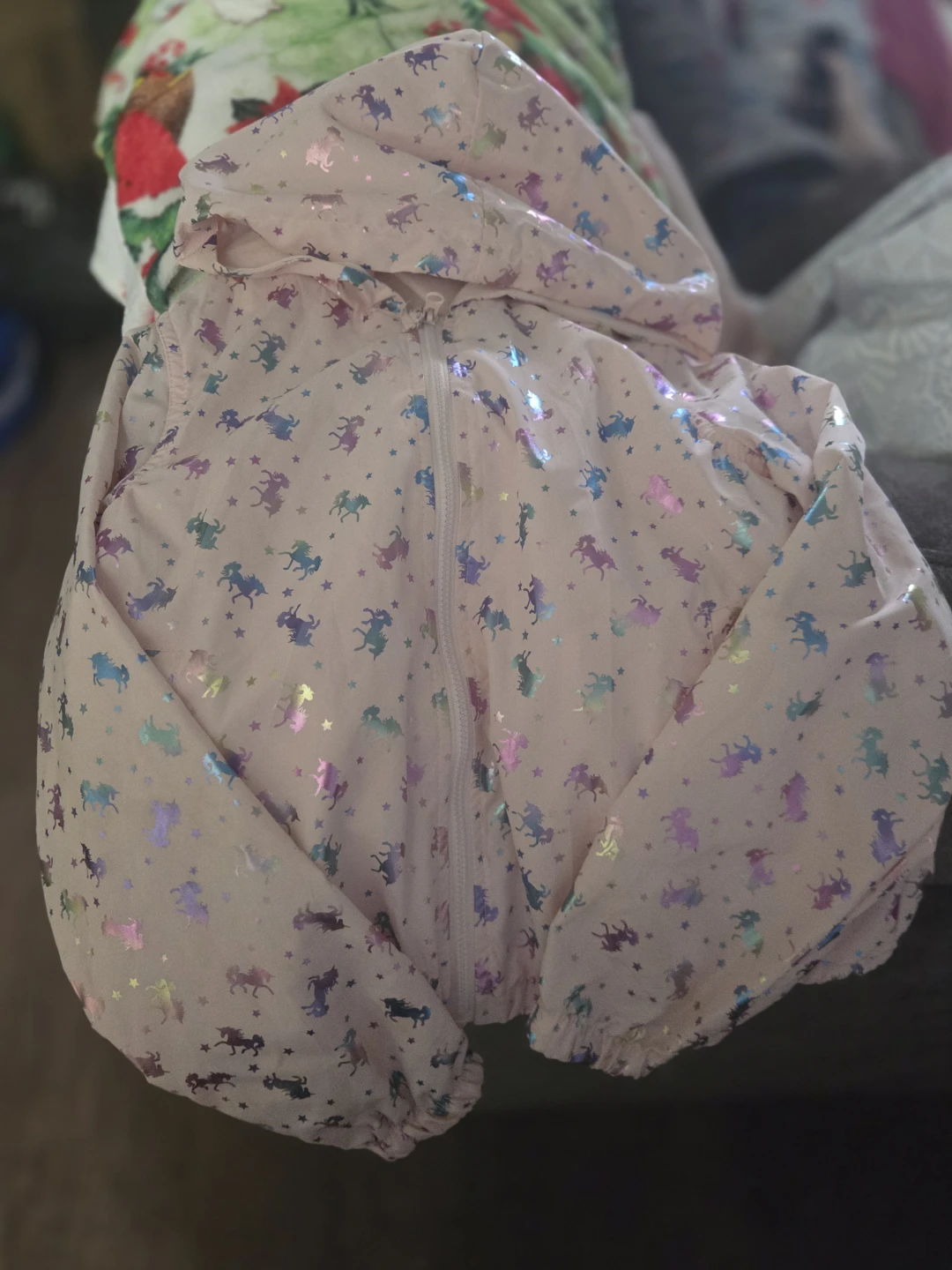 Kids Unicorn Hooded Jacket - photo 2