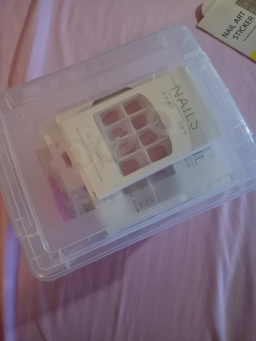 Assorted Press-On Nails and Nail Art Stickers - photo 4