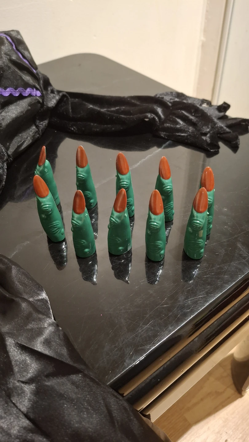 Witch Costume with Finger Rings - photo 3
