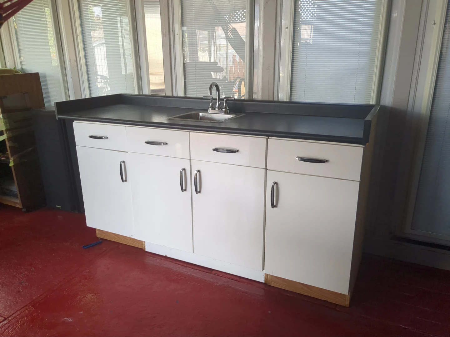 Kitchenette Counter with Sink and Cabinets - photo 2