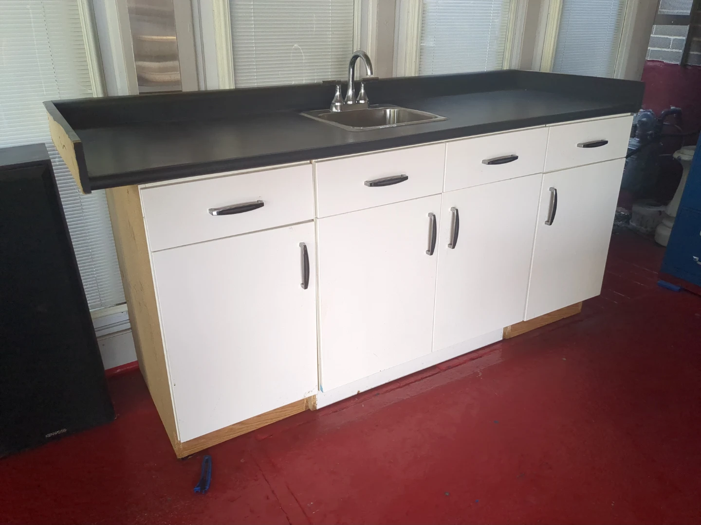 Kitchenette Counter with Sink and Cabinets - photo 3