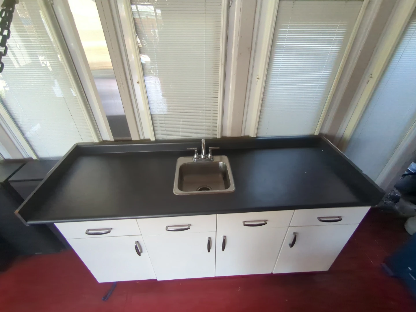 Kitchenette Counter with Sink and Cabinets - photo 4