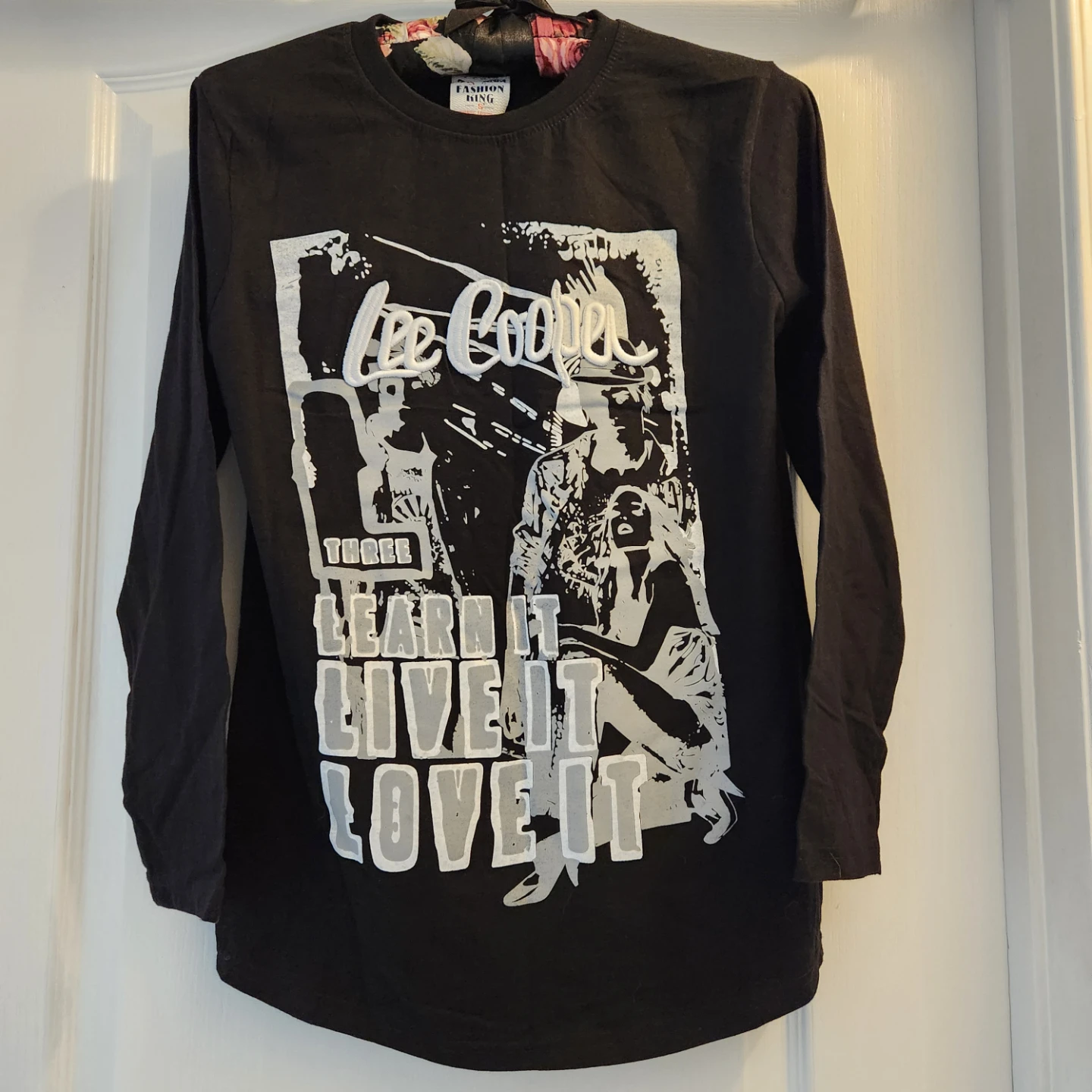 Lee Cooper t shirt small youth regular long sleeves