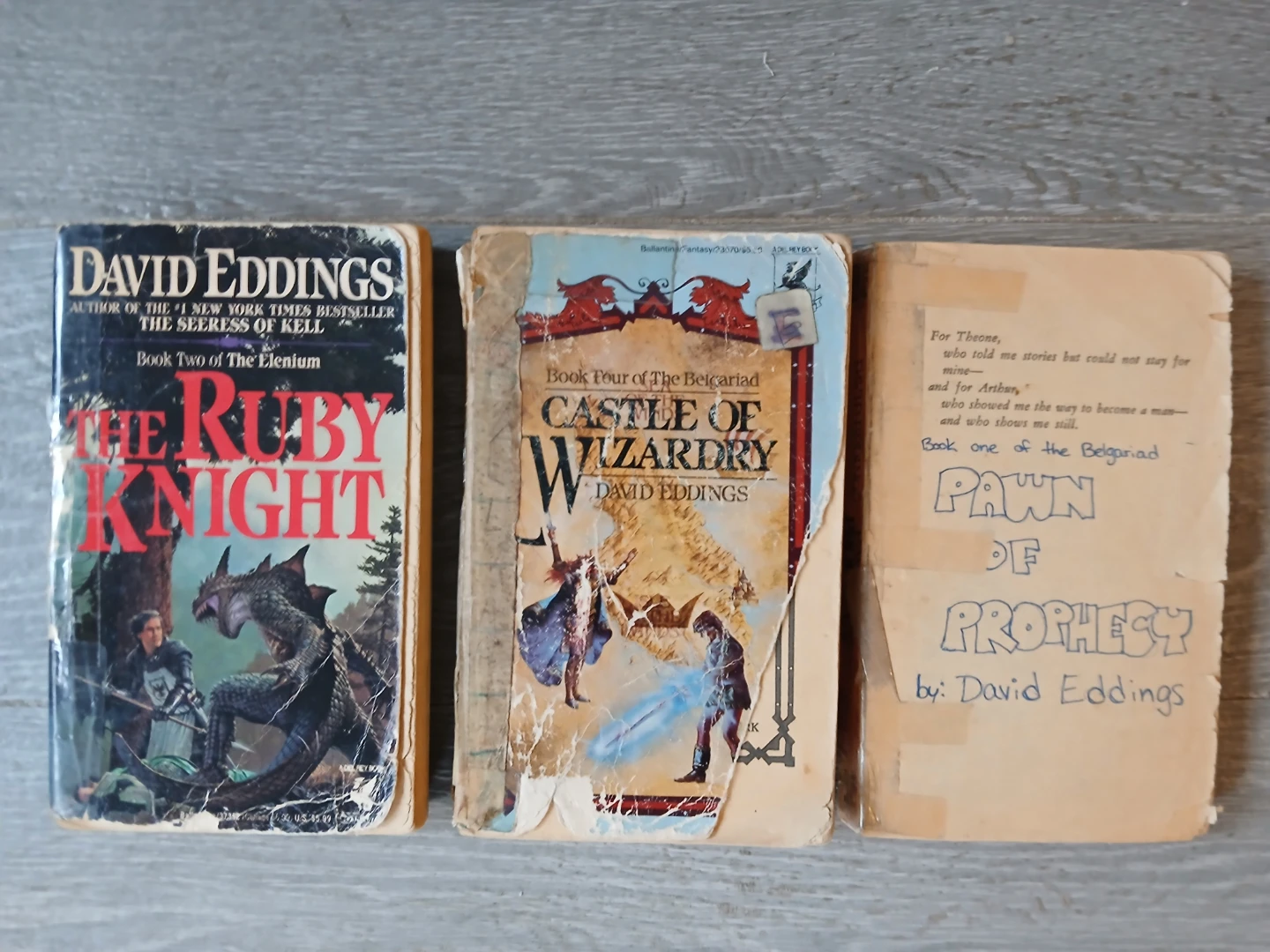 David Eddings Fantasy Books. See description. - photo 2