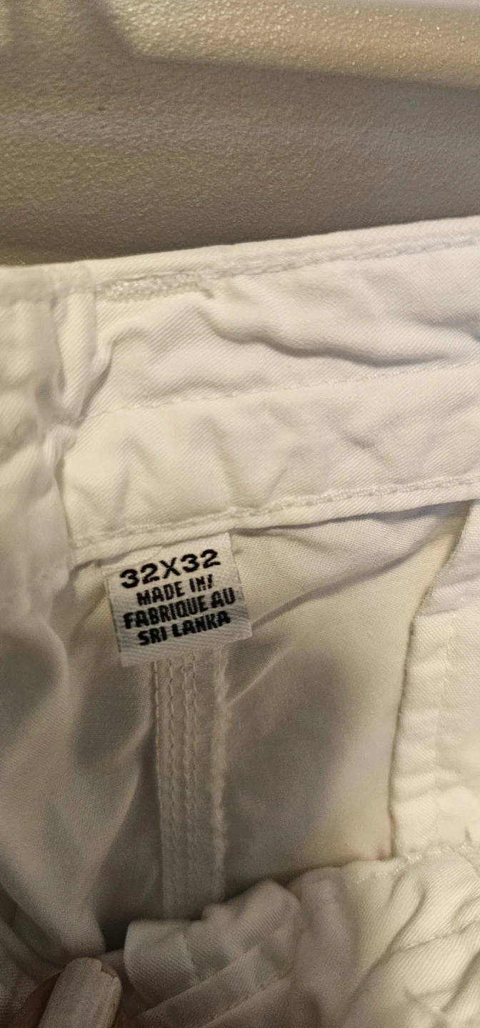 Calvin Klein White Chinos Size 32x32 - photo 4