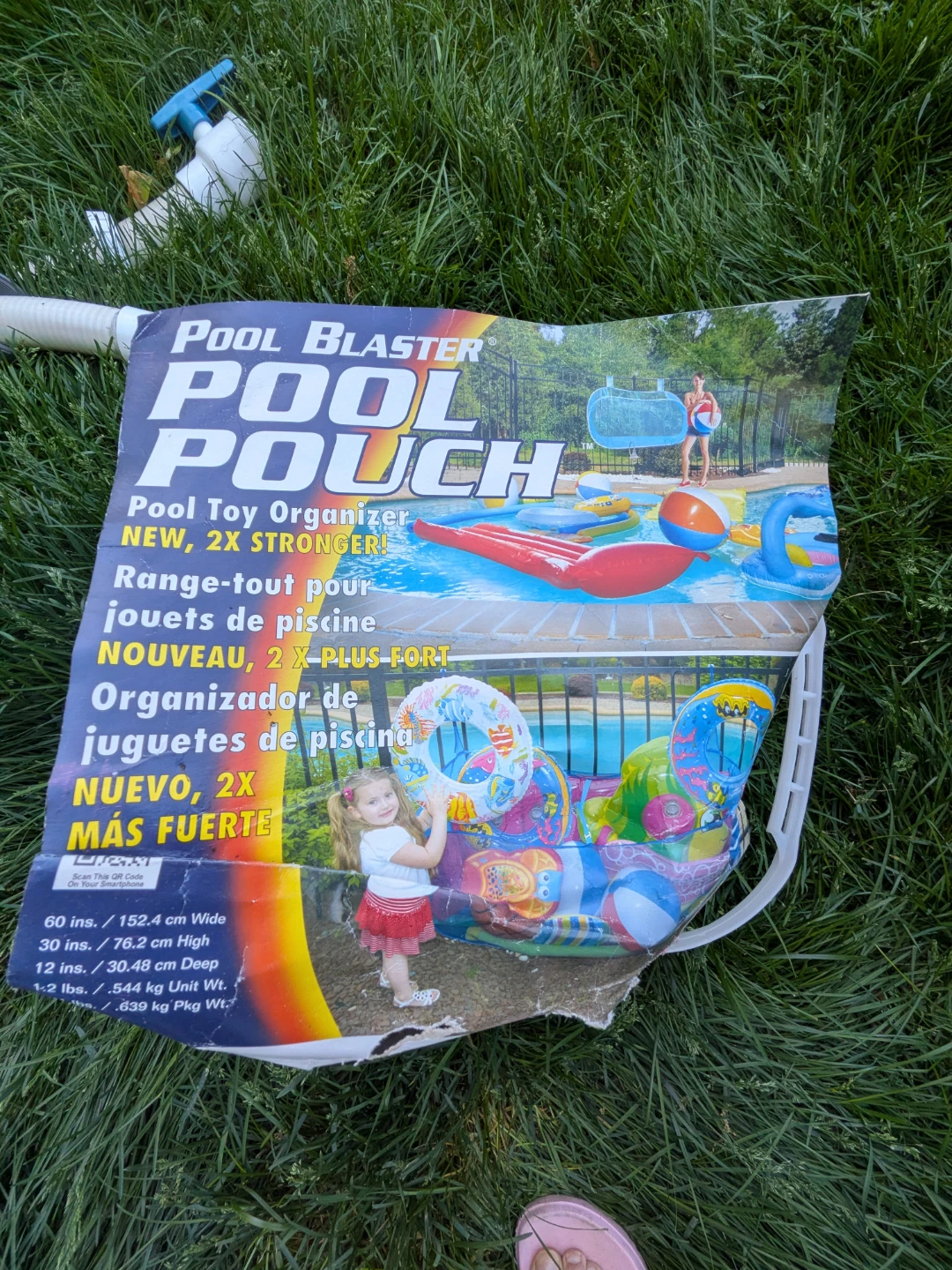 New Pool Blaster Pool Pouch Toy Organizer