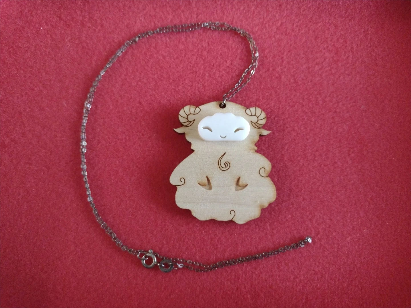 Cute Sheep Pendant Necklace