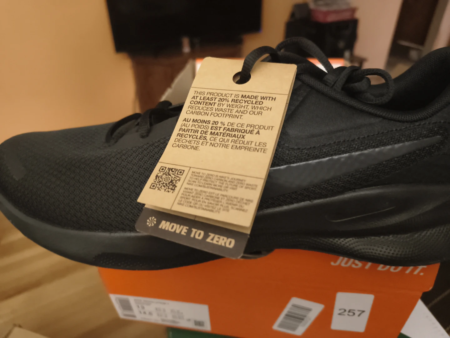 Nike Revolution 7 Running Shoes - Black - Men's Size 13 - photo 3