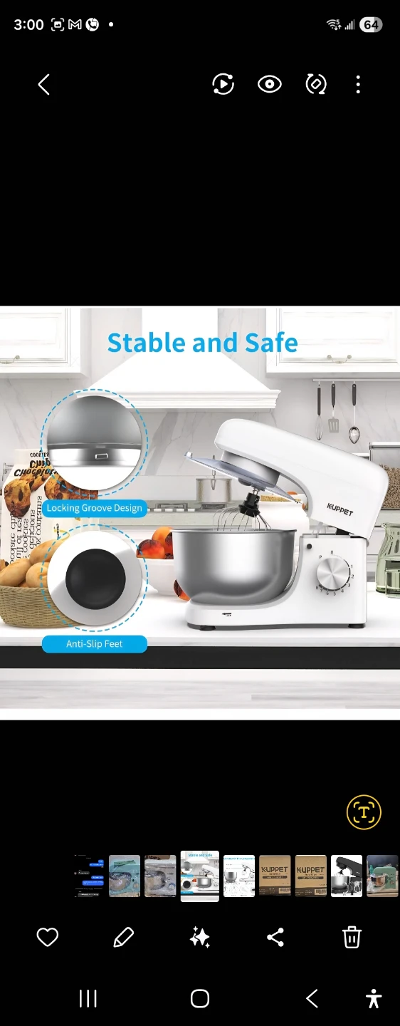 Brand New Stand Mixer - White - photo 2