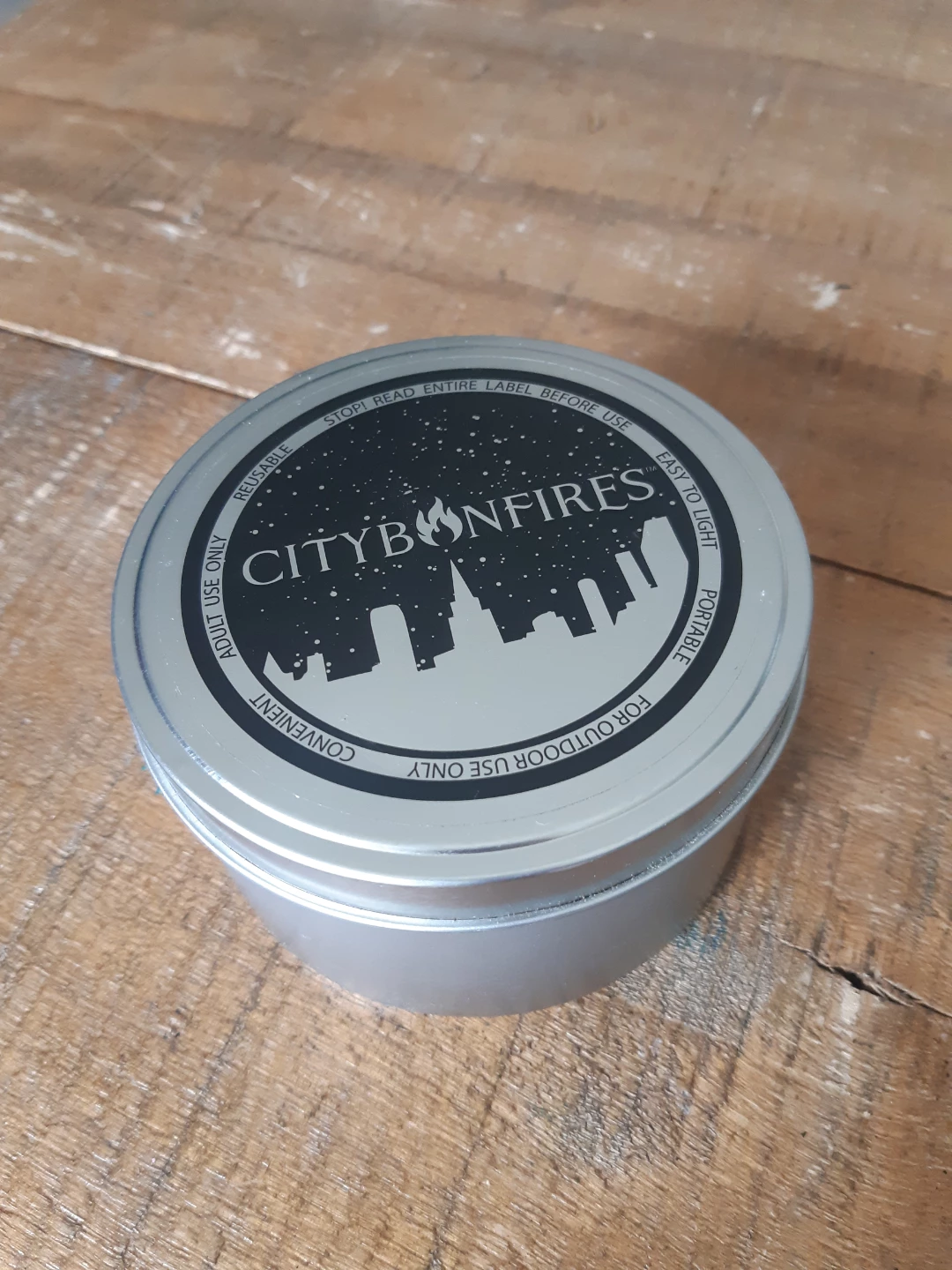 City Bonfires portable fire pit