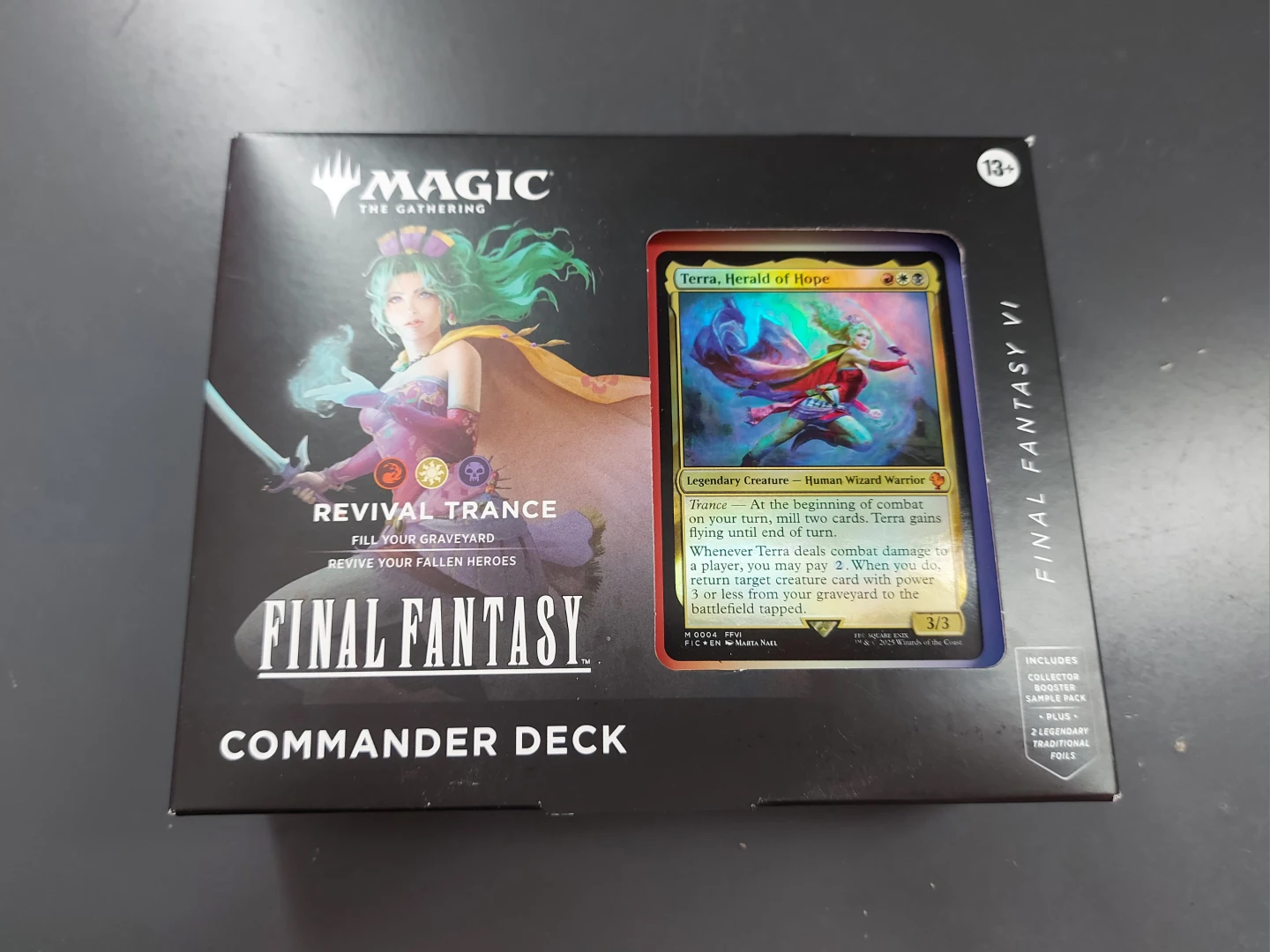 Magic The Gathering Final Fantasy VI Terra Commander Deck - photo 2