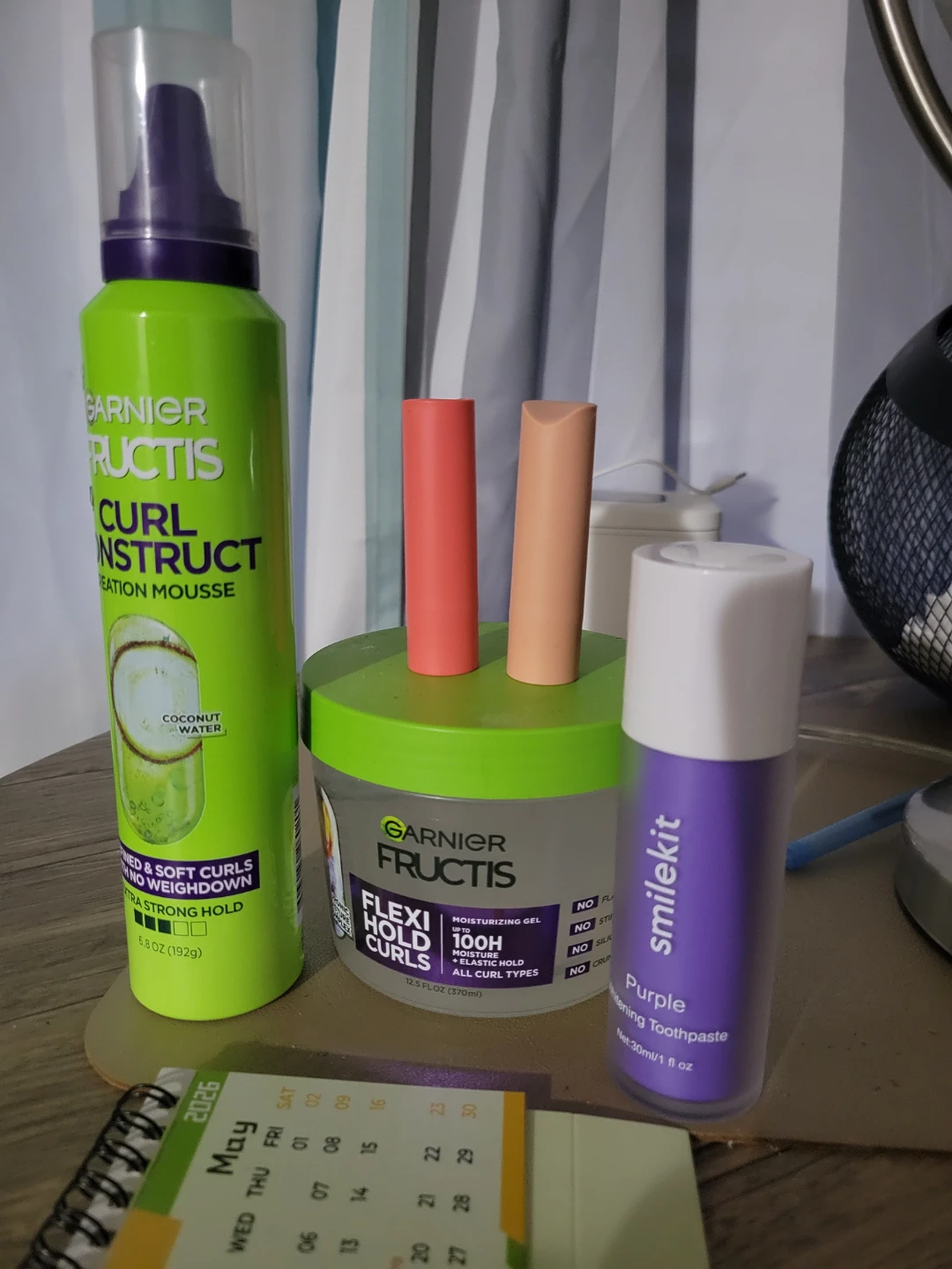 Garnier Fructis Curl Styling Mousse & Gel Set