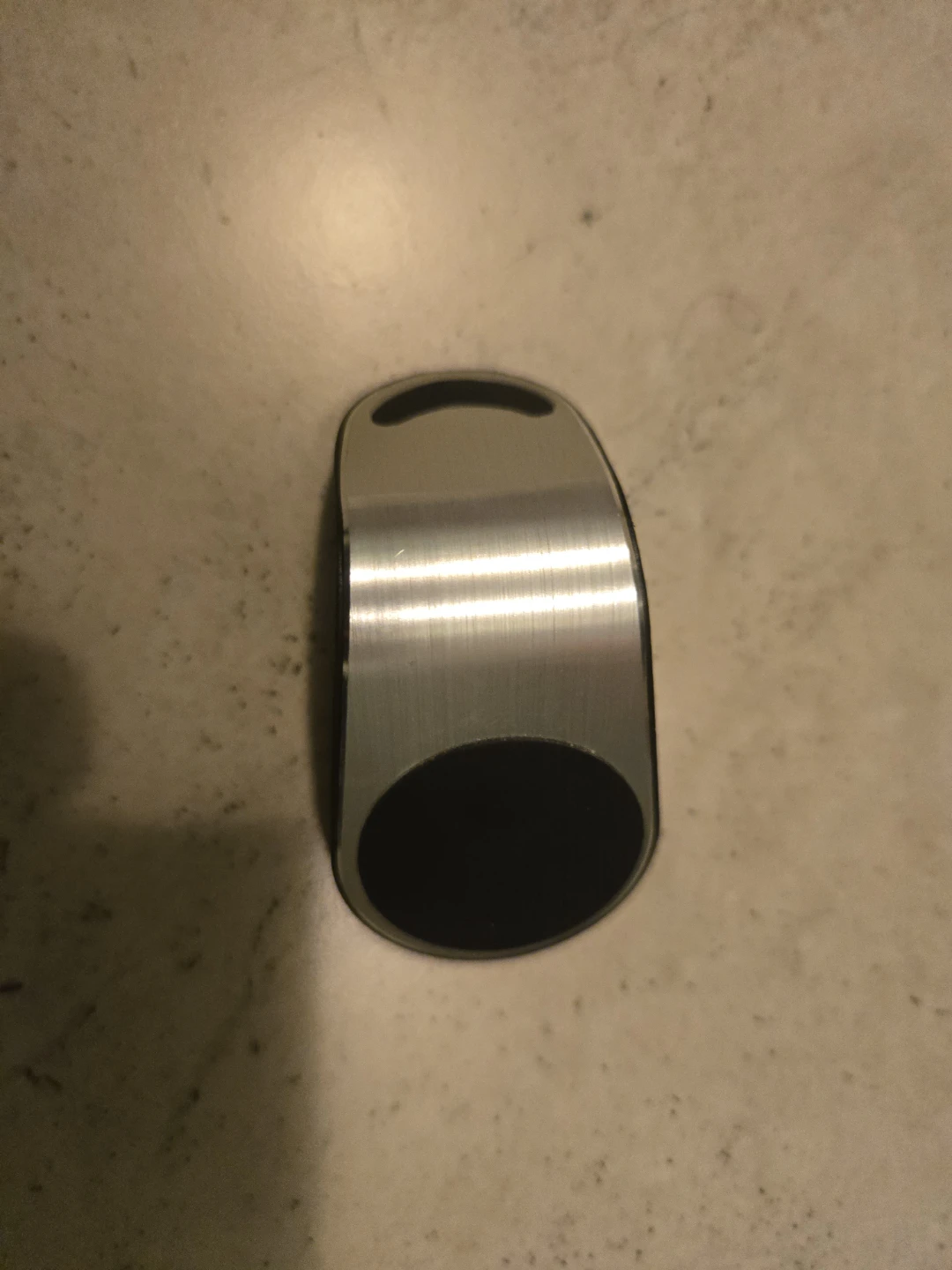Black and Silver Magnetic Car Cell Phone Mount Accessory - photo 2