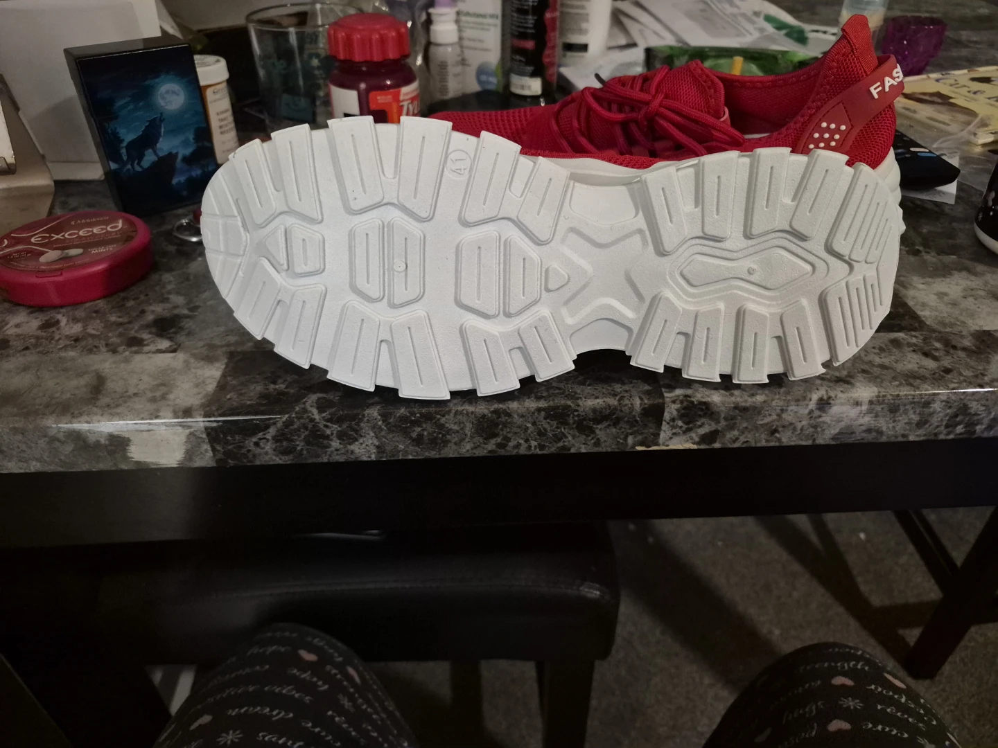 Red "Fashion" Sneakers