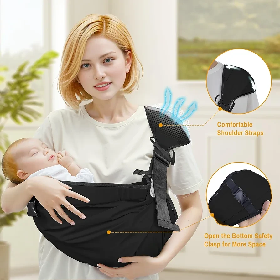 Black Baby Carrier Sling - photo 4